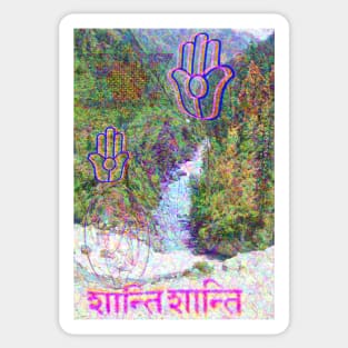 Parvati valley dreams Sticker